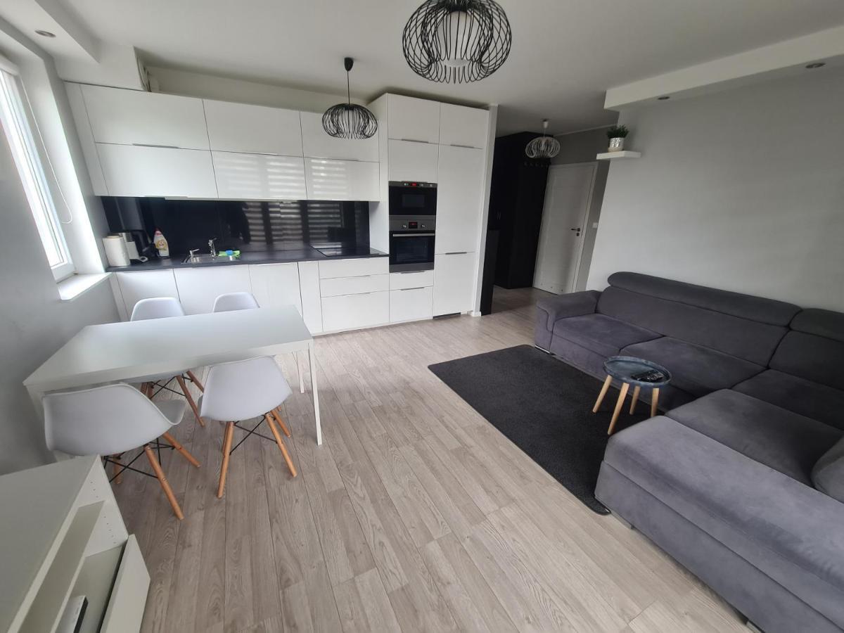 Apartament Rodzinny Z Ogrodkiem 格但斯克 外观 照片